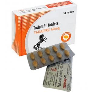 Tadafire 40mg extra (Tadalafil) : cena za 2 balenia