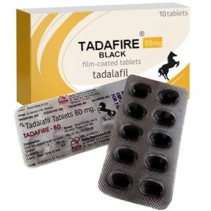 Tadafire 80mg Black (Tadalafil) : cena za 2 balenia
