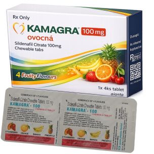 Kamagra 100mg ovocná príchuť